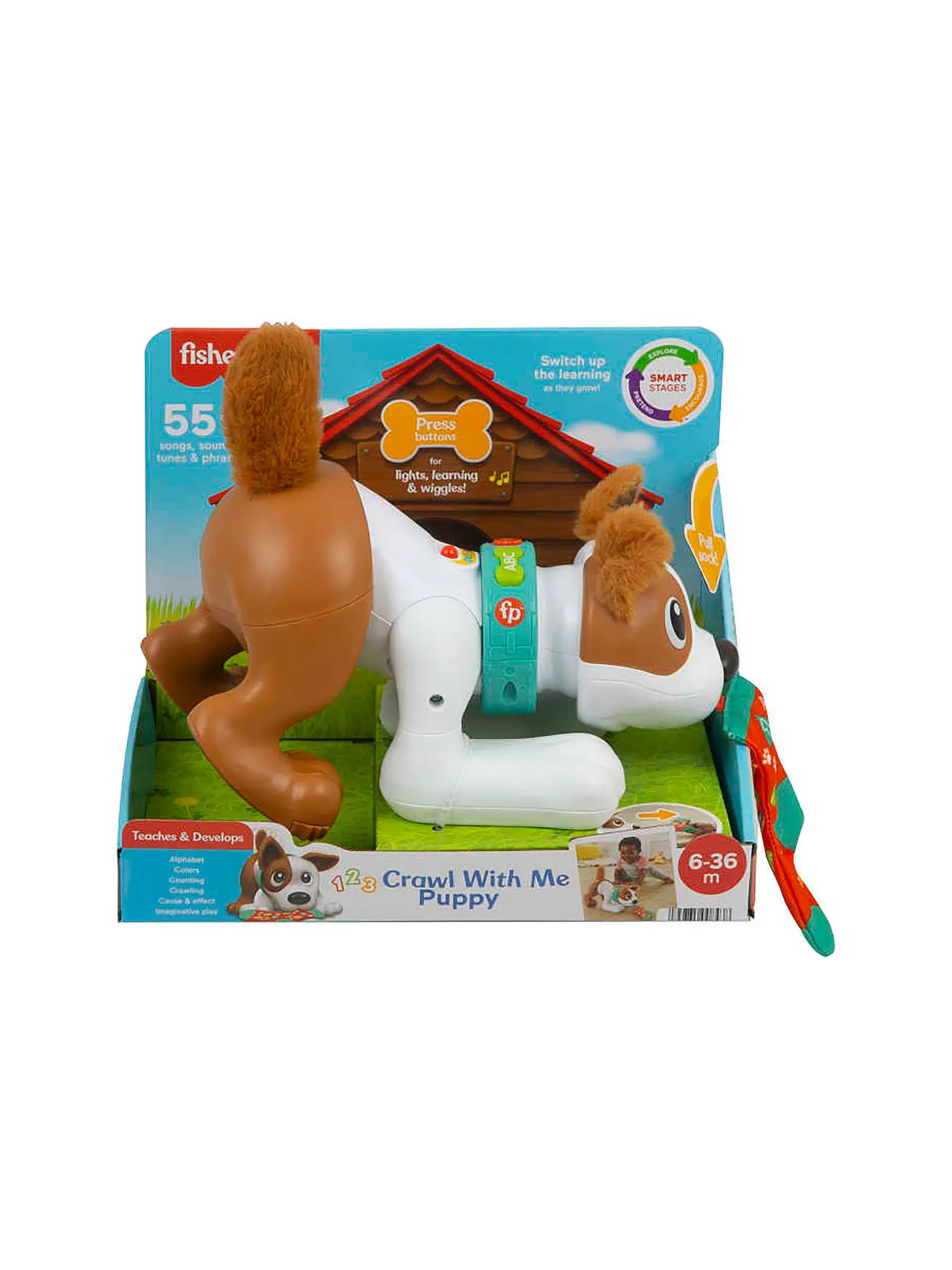 FISHER PRICE | Krabbel-Hund Bello | 